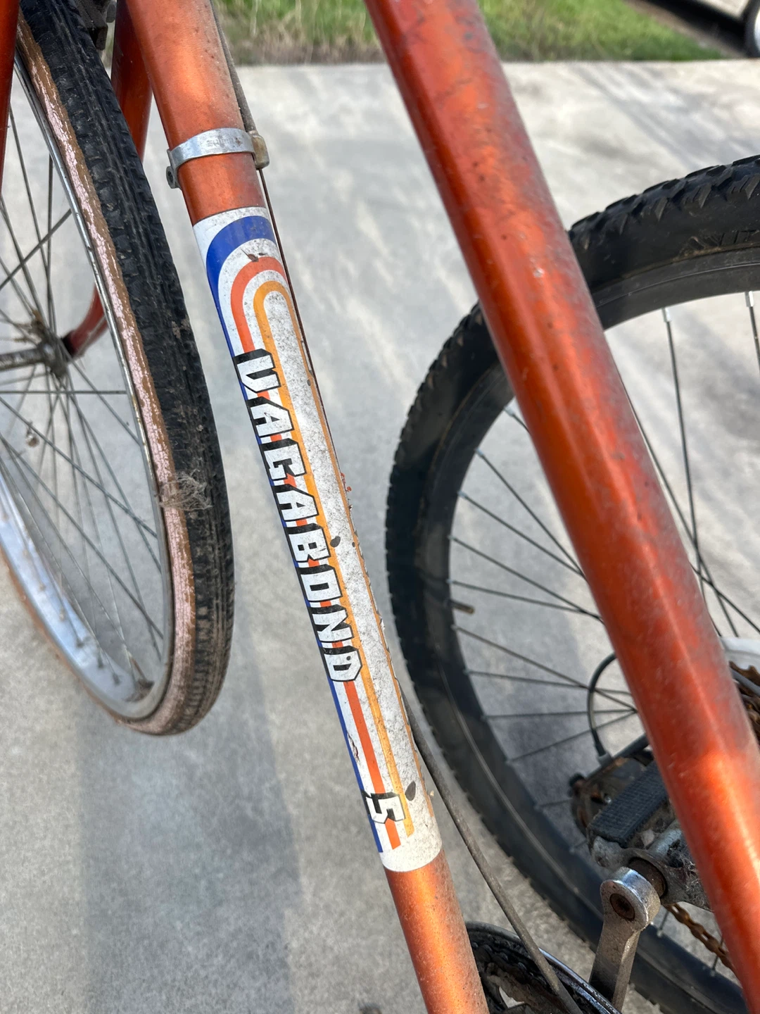 Vintage Vagabond Bicycle - Orange - photo 2