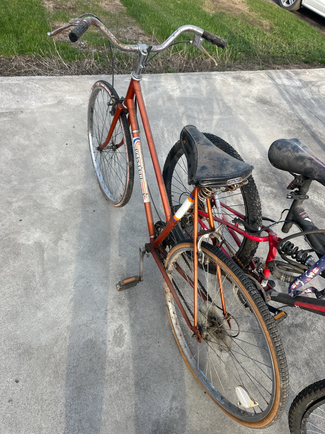 Vintage Vagabond Bicycle - Orange - photo 3