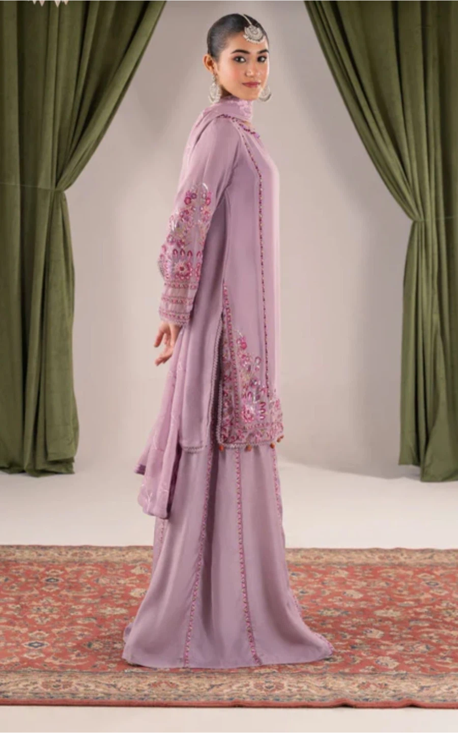 3pc chiffon dress - photo 4