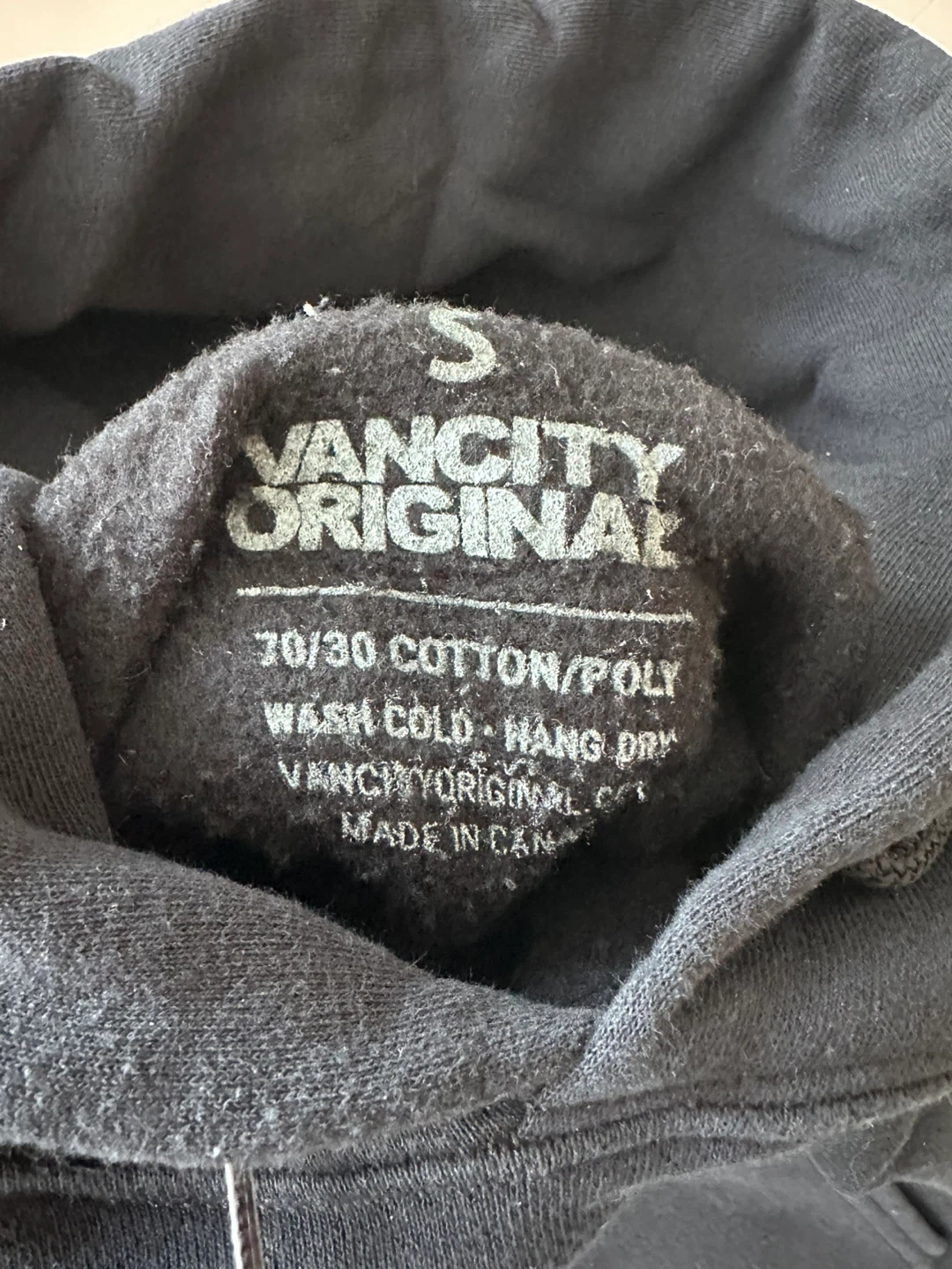 Vancity Original Black Racing Hoodie Size S- Purchased from Dipt - photo 2
