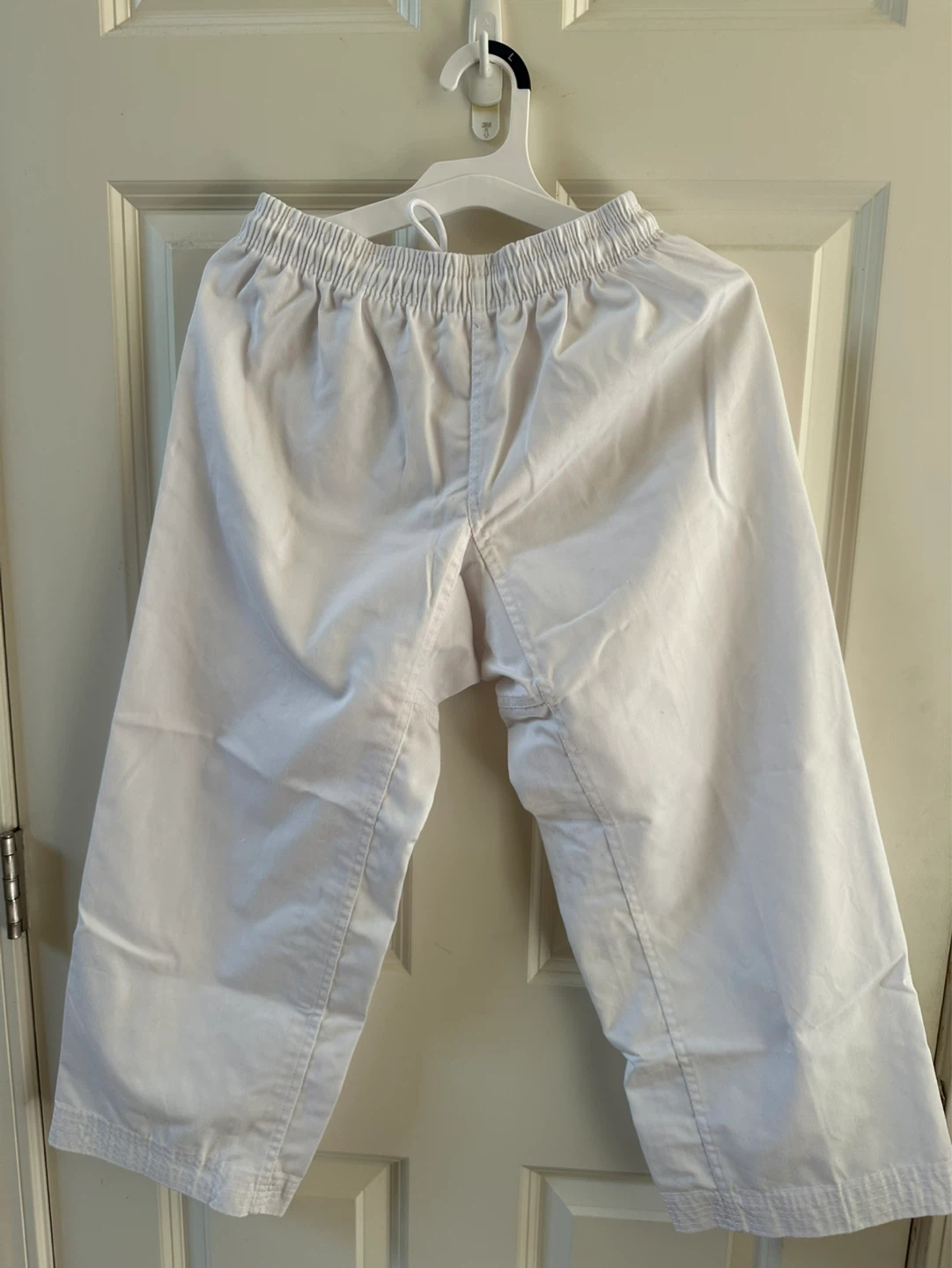 Toptie White Martial Arts Pants Size 1