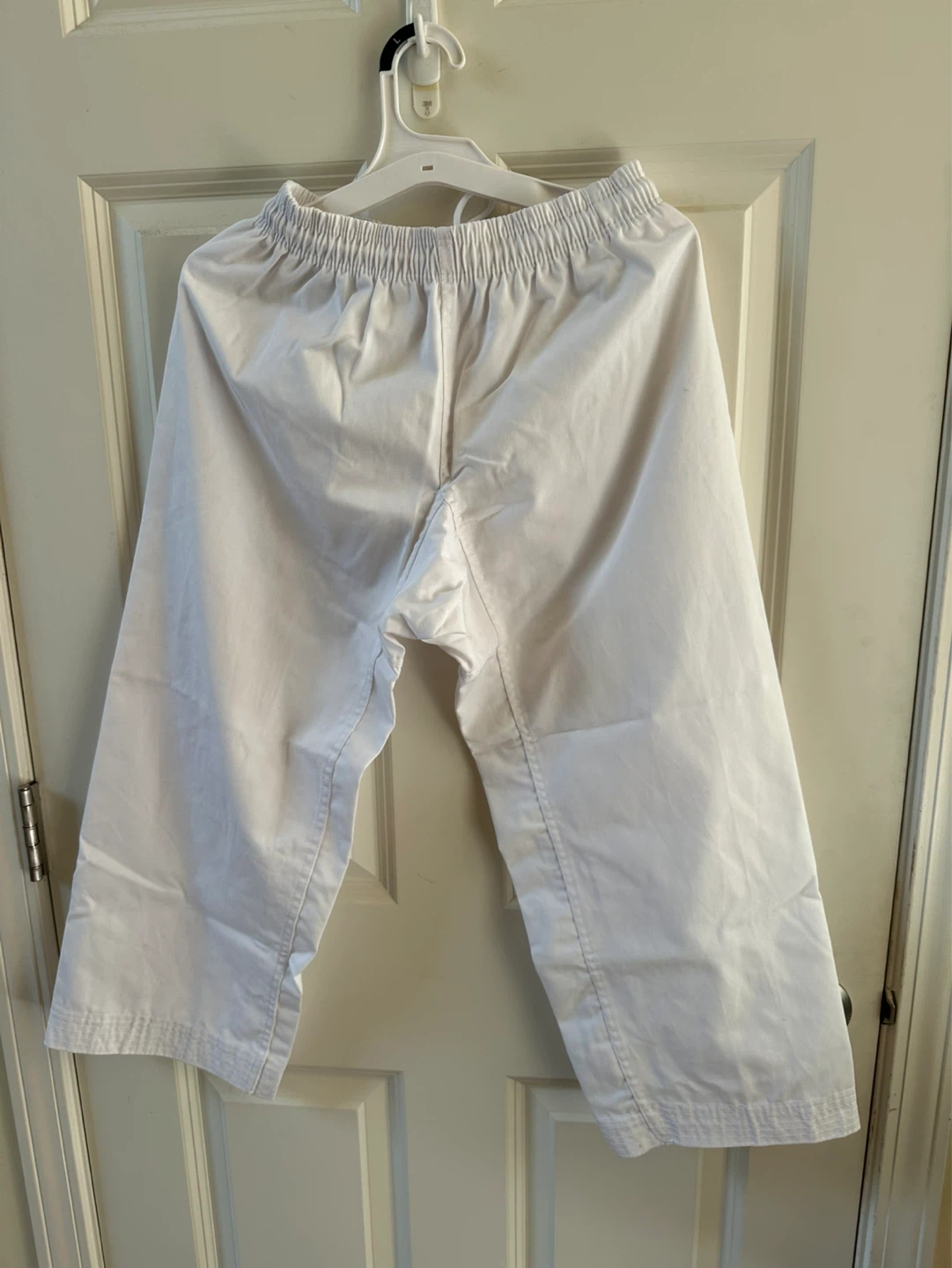 Toptie White Martial Arts Pants Size 1 - photo 2