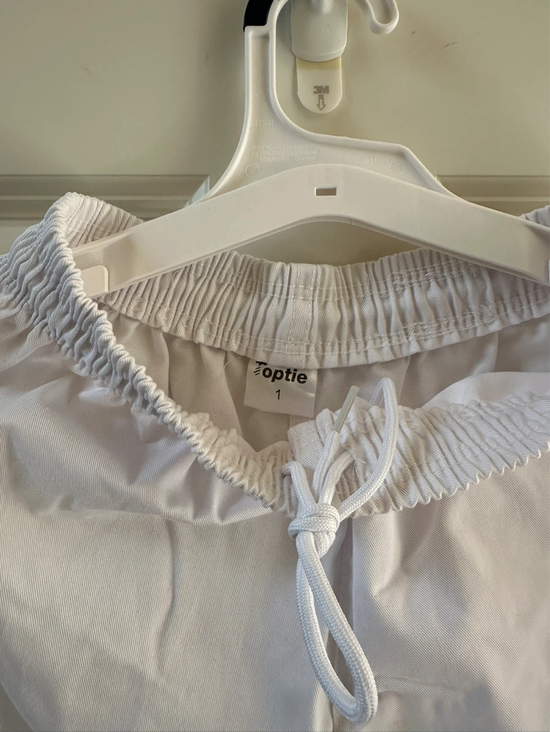 Toptie White Martial Arts Pants Size 1 - photo 3