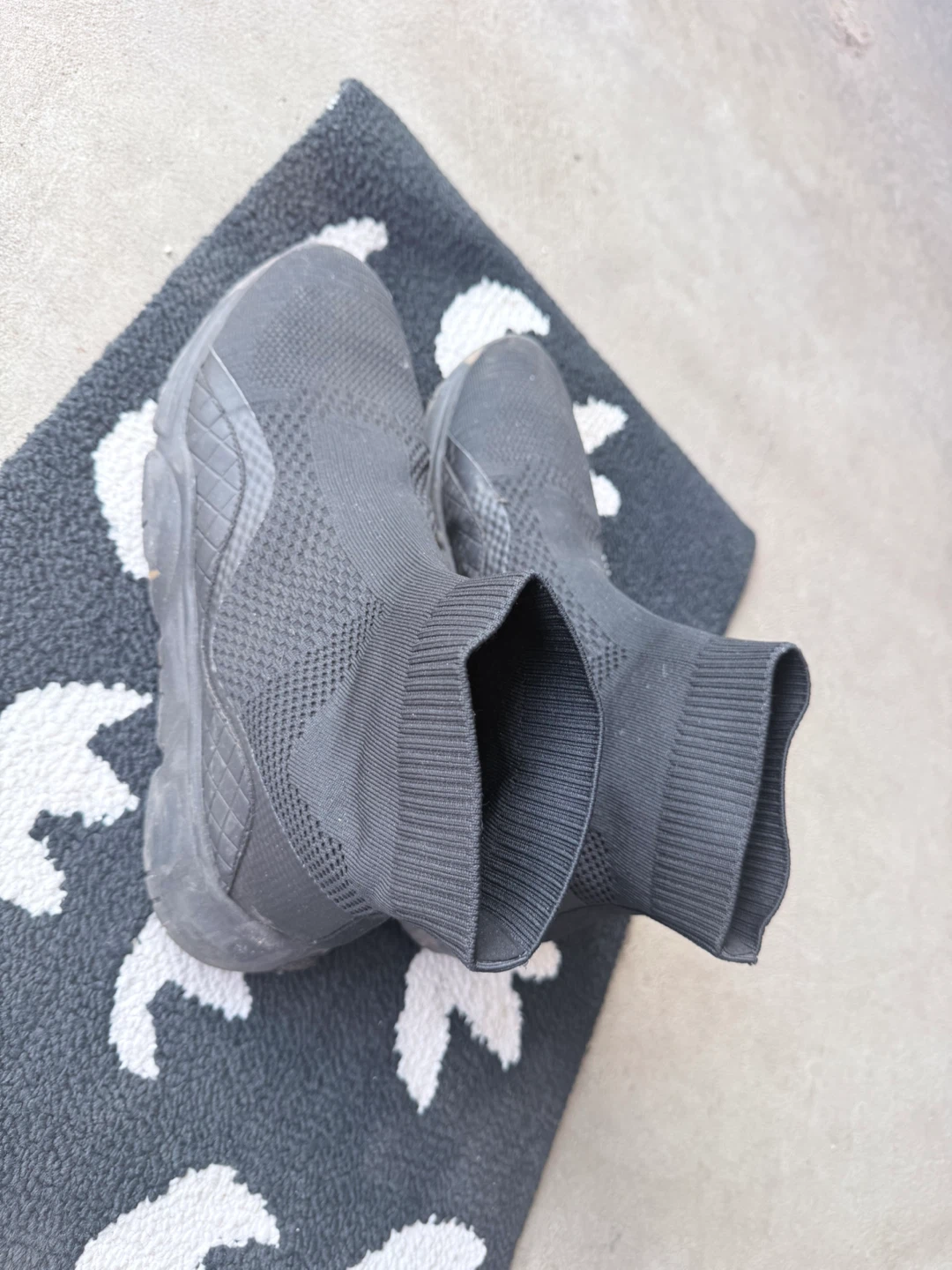 Black ALDO Sock Shoes