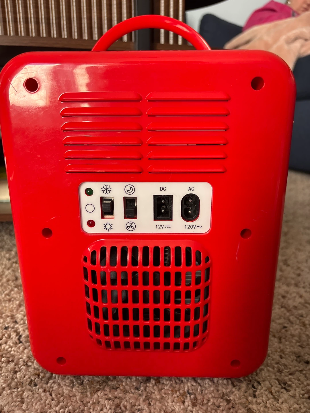 Coca-Cola Retro Love Mini Fridge Cooler - photo 4