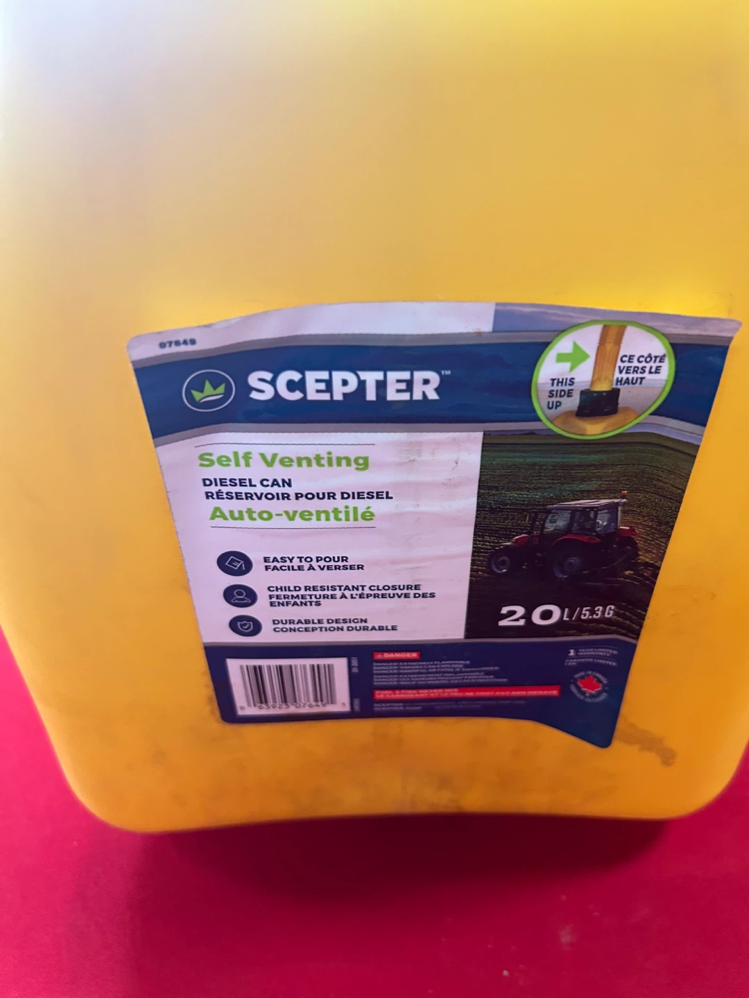 Scepter 5.3 Gallon Diesel Fuel Can - photo 3