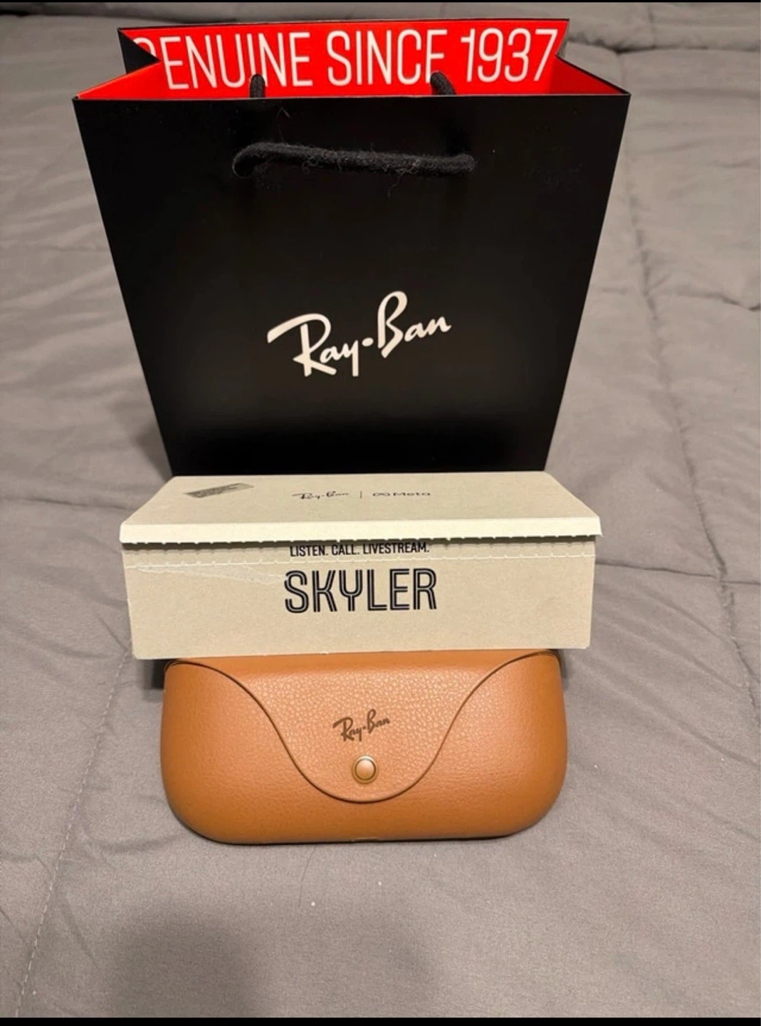 Ray-Ban Skyler Smart Glasses with Transitions Amethyst Lenses