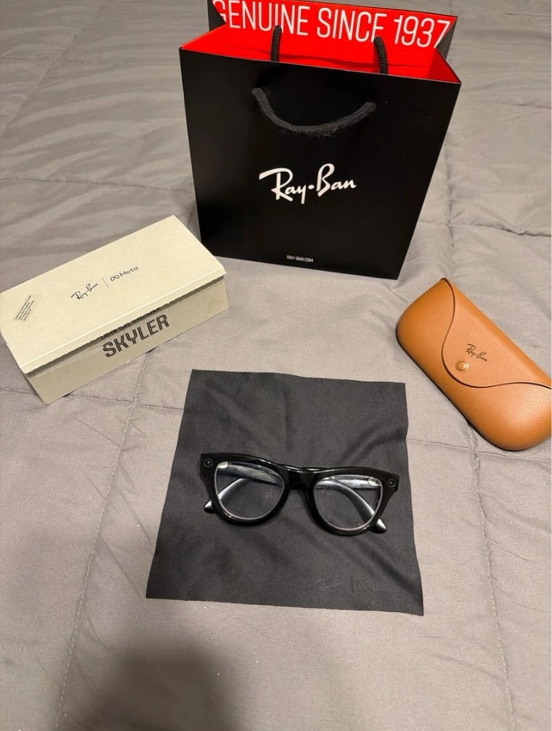 Ray-Ban Skyler Smart Glasses with Transitions Amethyst Lenses - photo 2