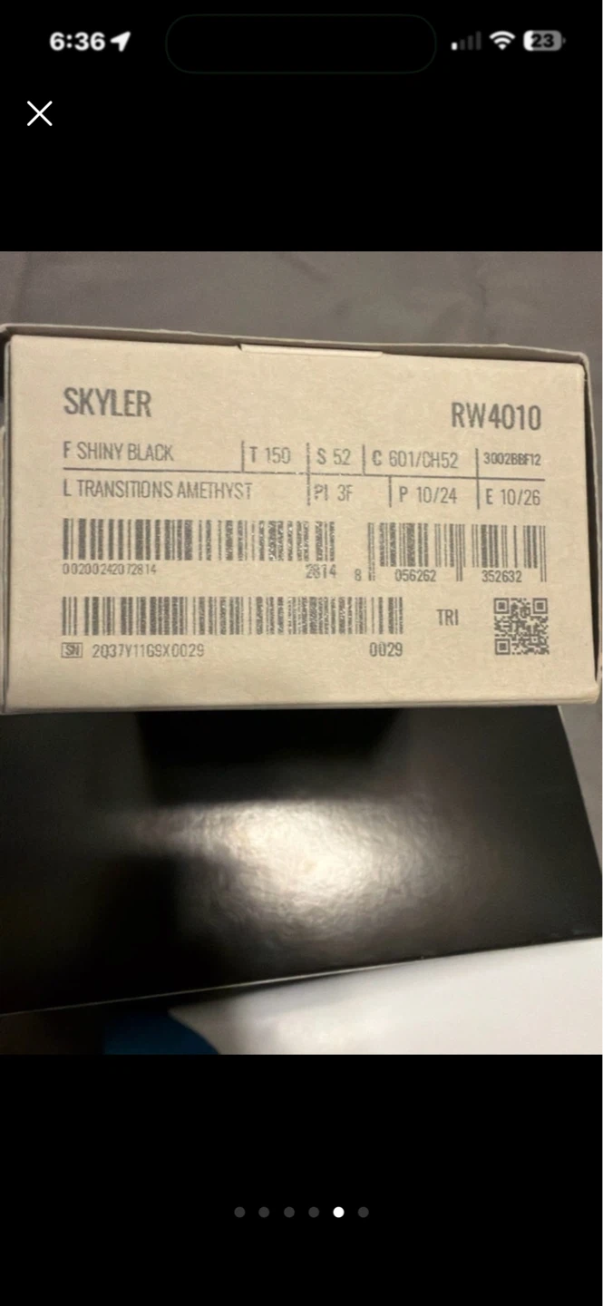 Ray-Ban Skyler Smart Glasses with Transitions Amethyst Lenses - photo 5
