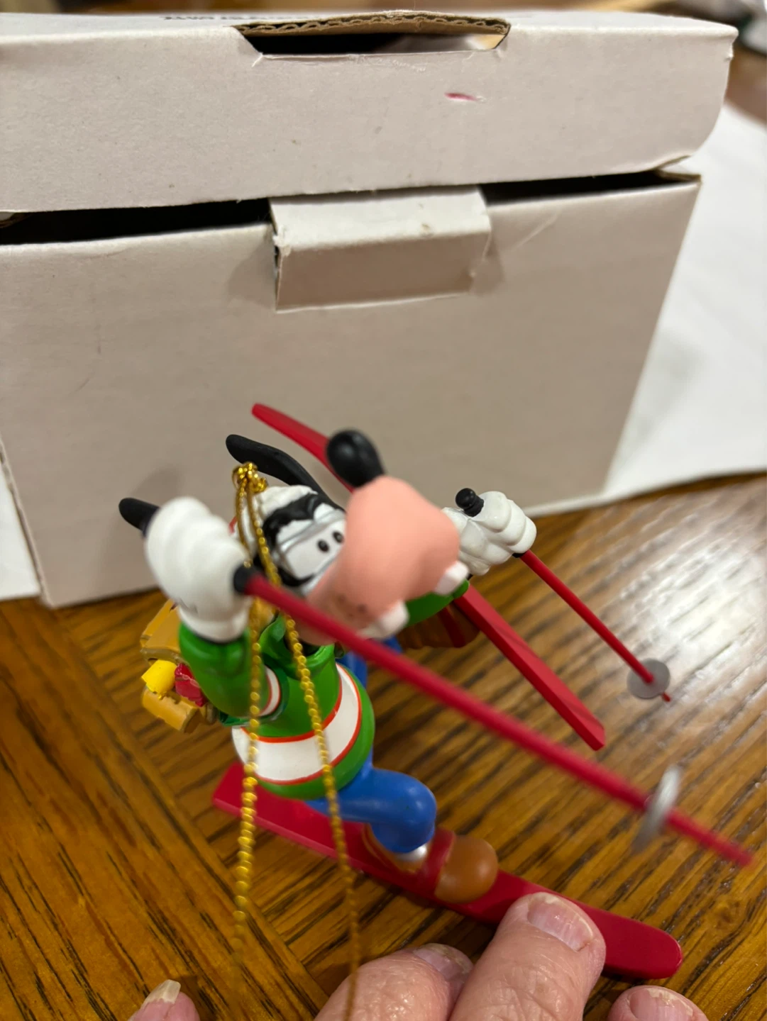 Disney Goofy Skiing Ornament