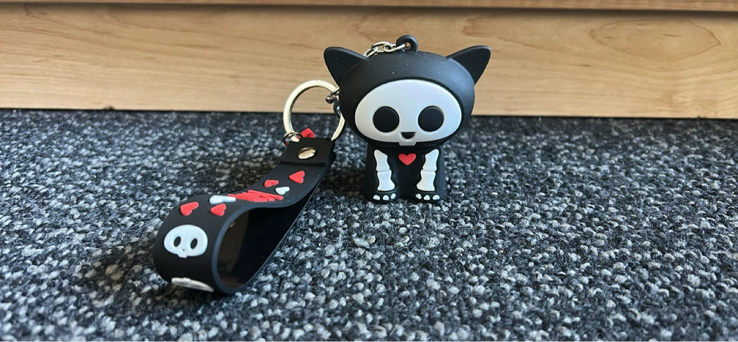 Skelanimal keychain