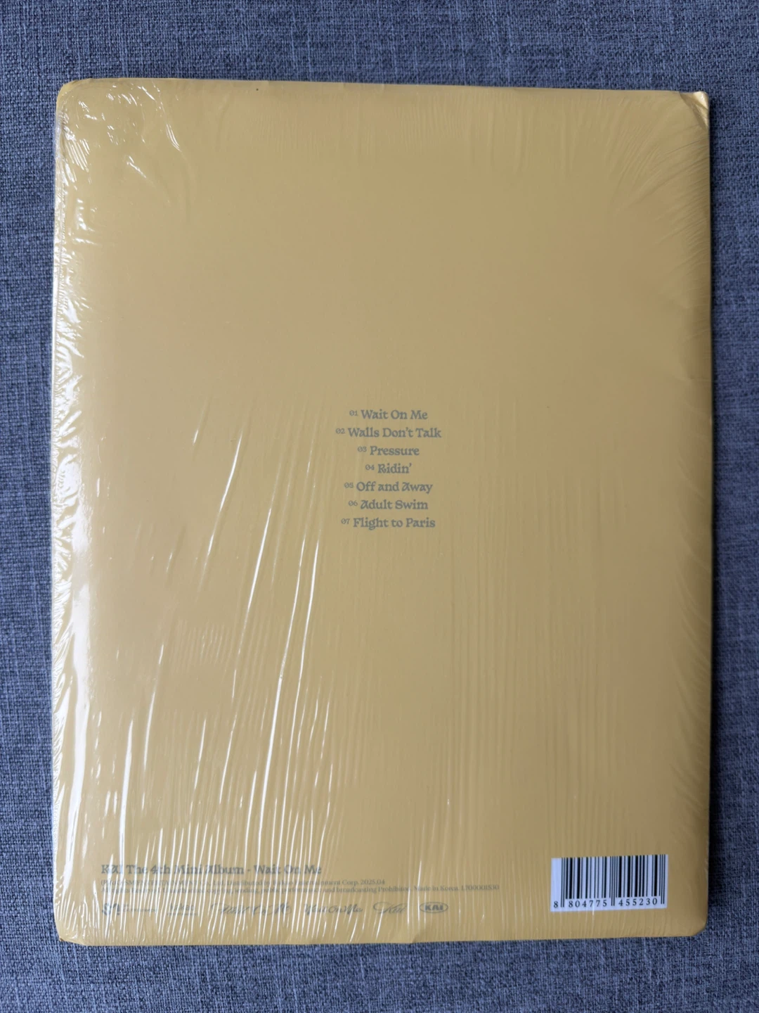 KAI Wait On Me The 4th Mini Album - Sealed - photo 2