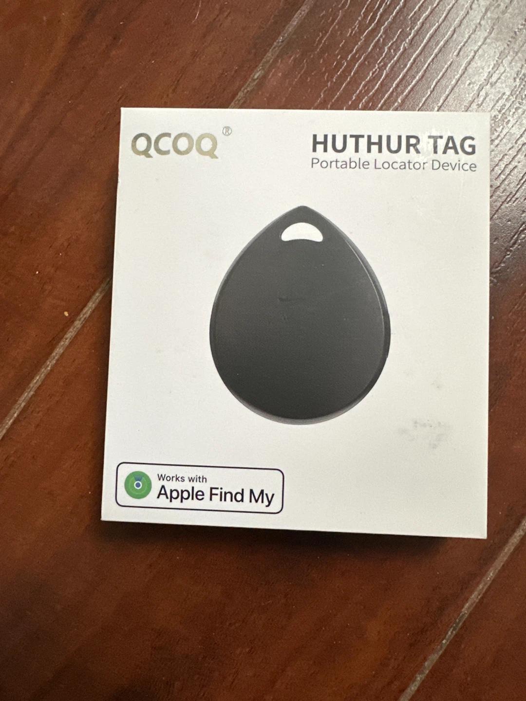 QCOQ HUTHUR TAG Portable Locator Device - Black