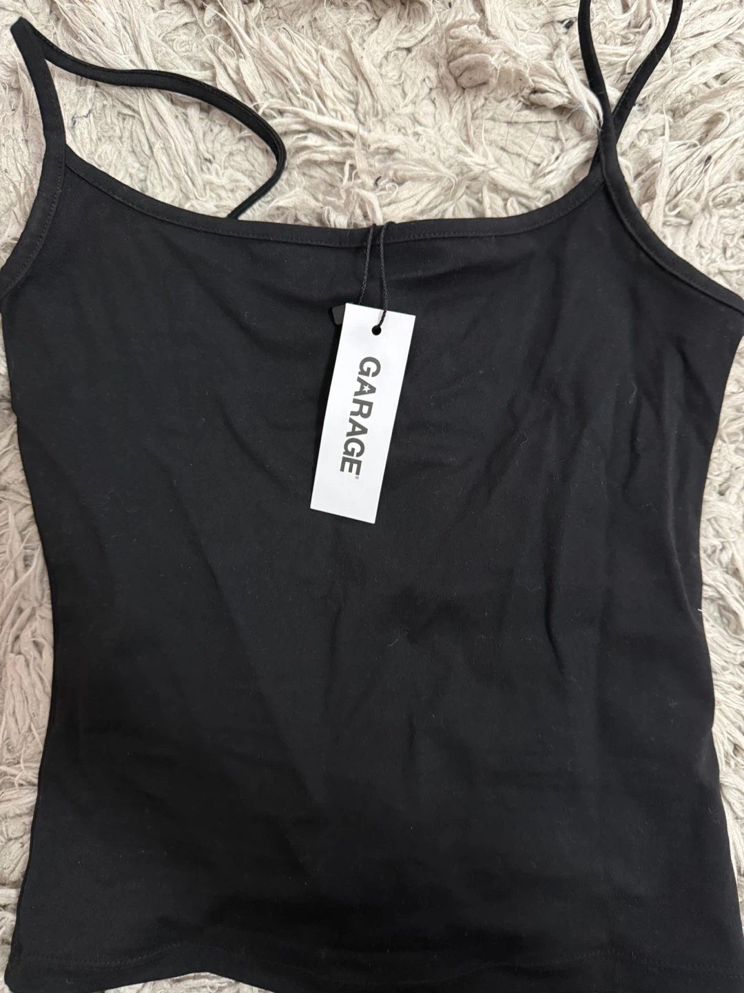 Garage Black Cami Top