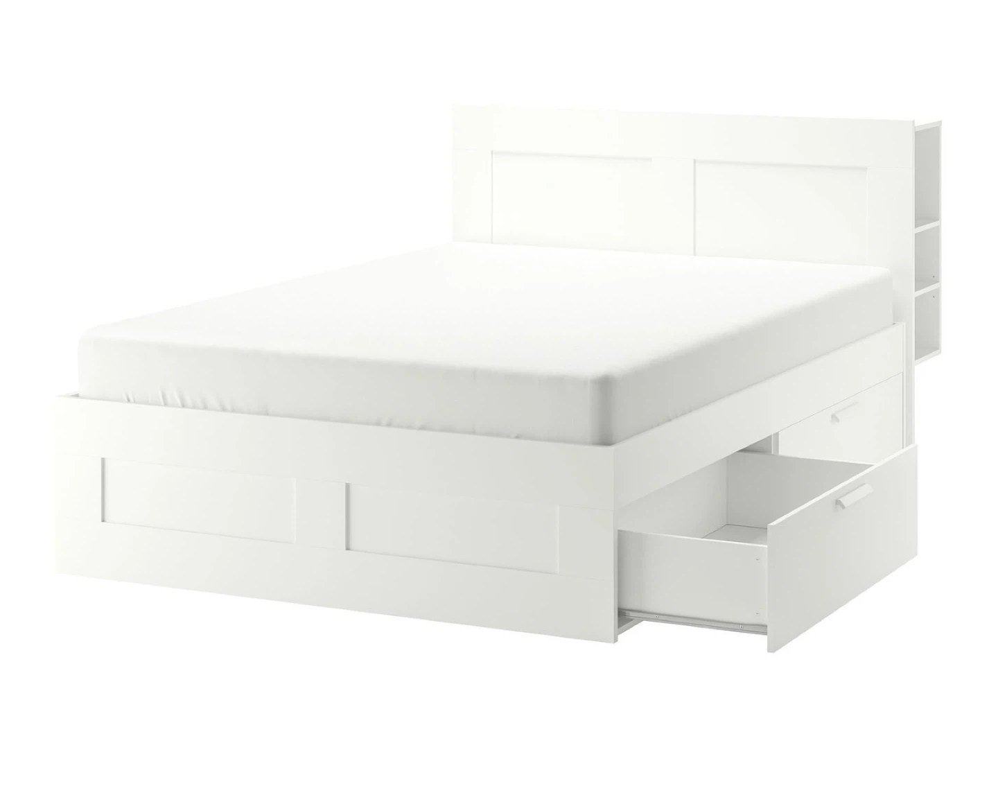 IKEA queen size bed with mattress