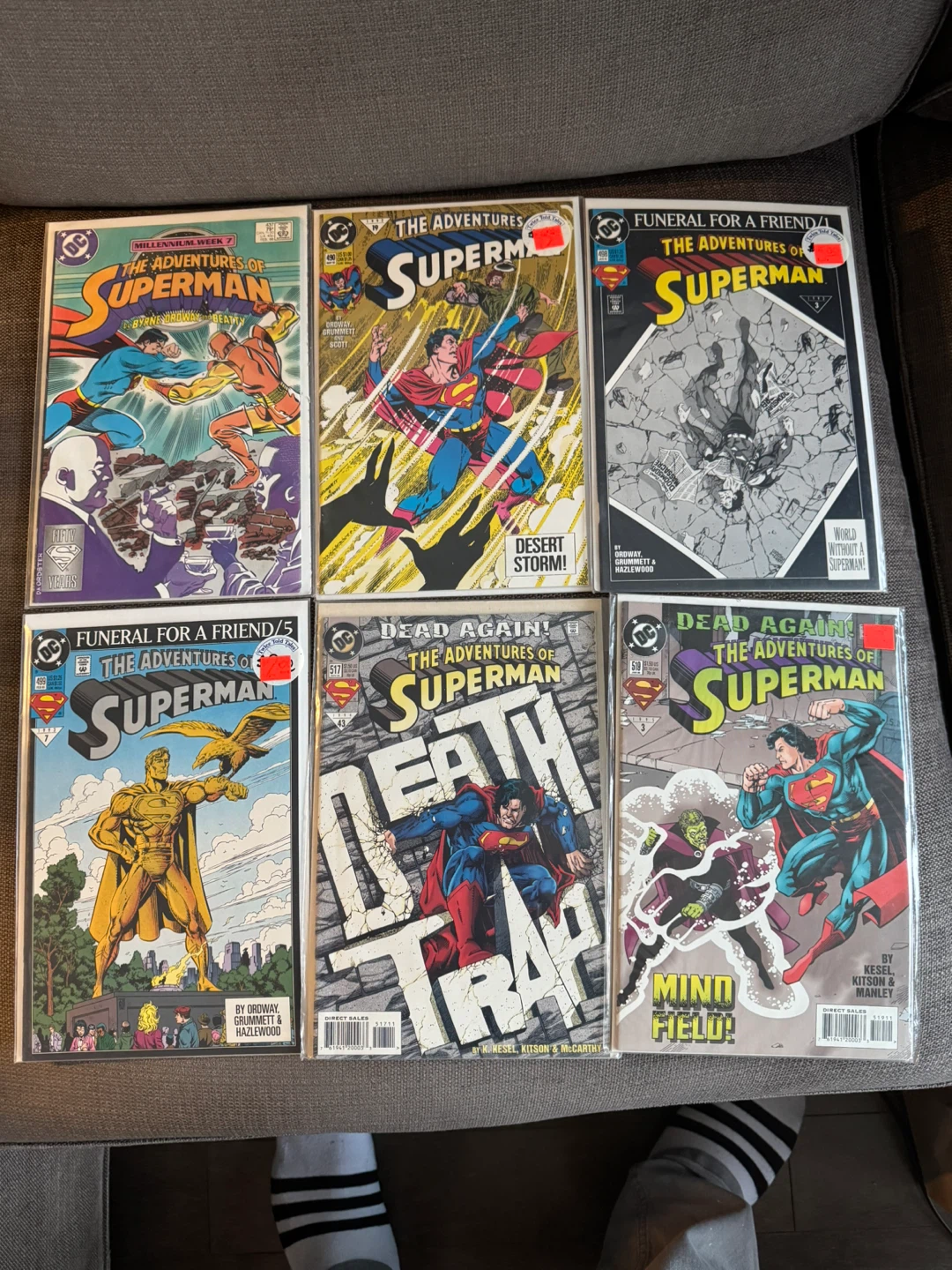 Vintage Superman Comics Lot (11 comics in lot)