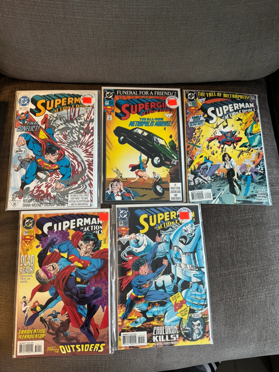 Vintage Superman Comics Lot (11 comics in lot) - photo 2