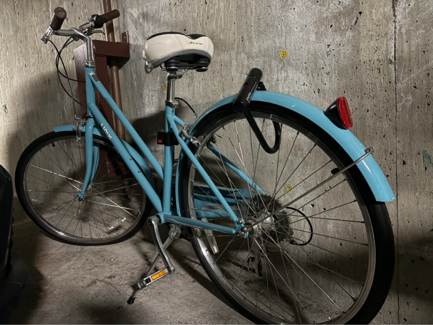 Light Blue Hybrid Bike - photo 2