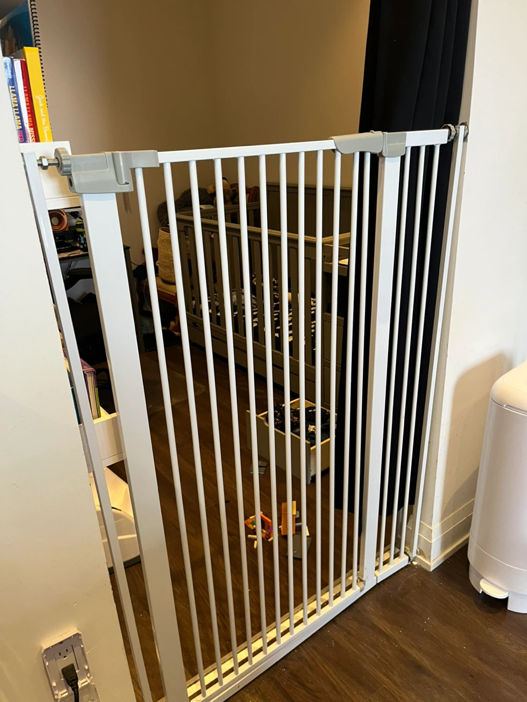 Extra Tall Baby Gate - White