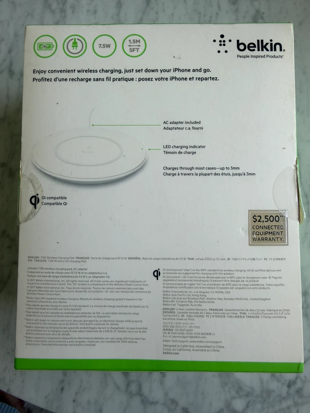 Belkin BOOST↑UP 7.5W Wireless Charging Pad - photo 2