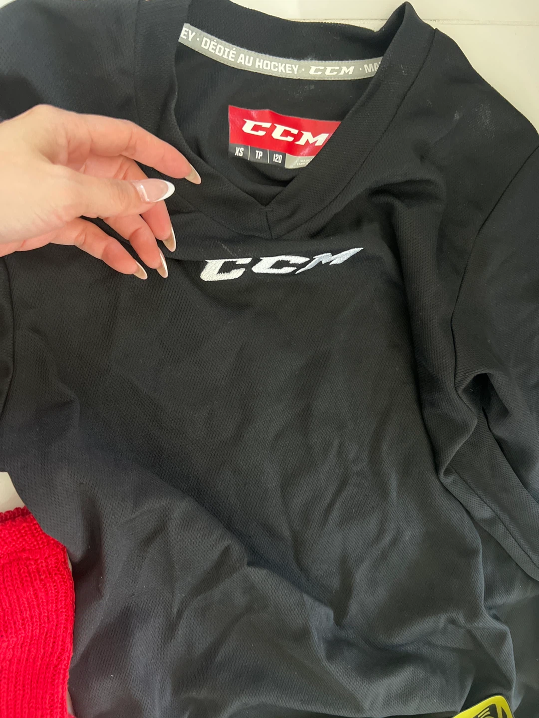 CCM Youth Hockey Jersey, Bauer Pants, and Socks Set - photo 2