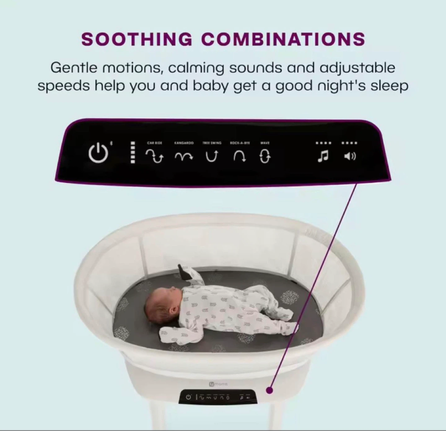 4moms mamaRoo Sleep Bassinet - photo 5