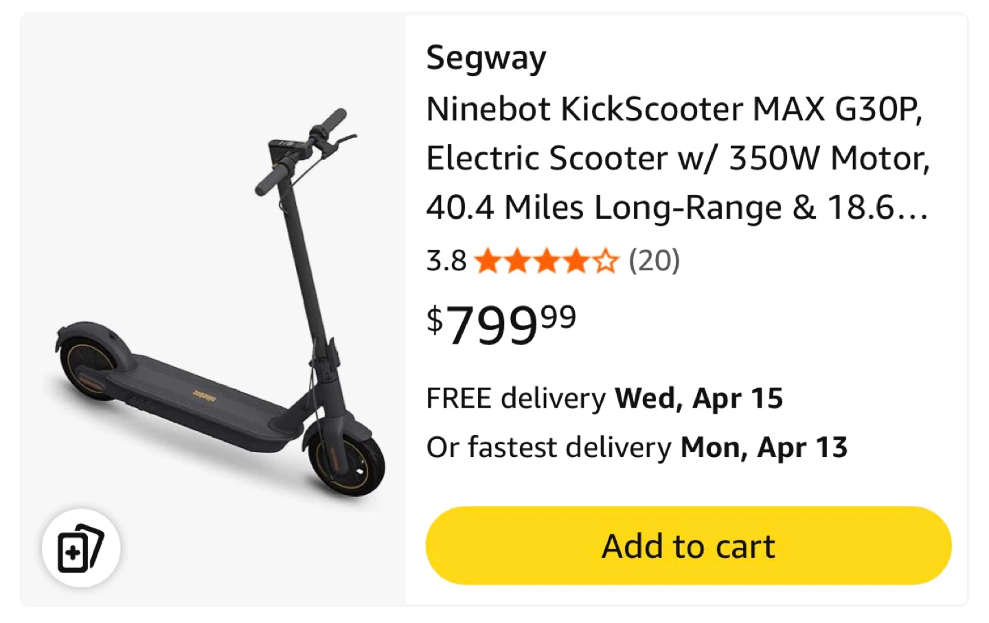 Ninebot Electric Scooter - photo 4
