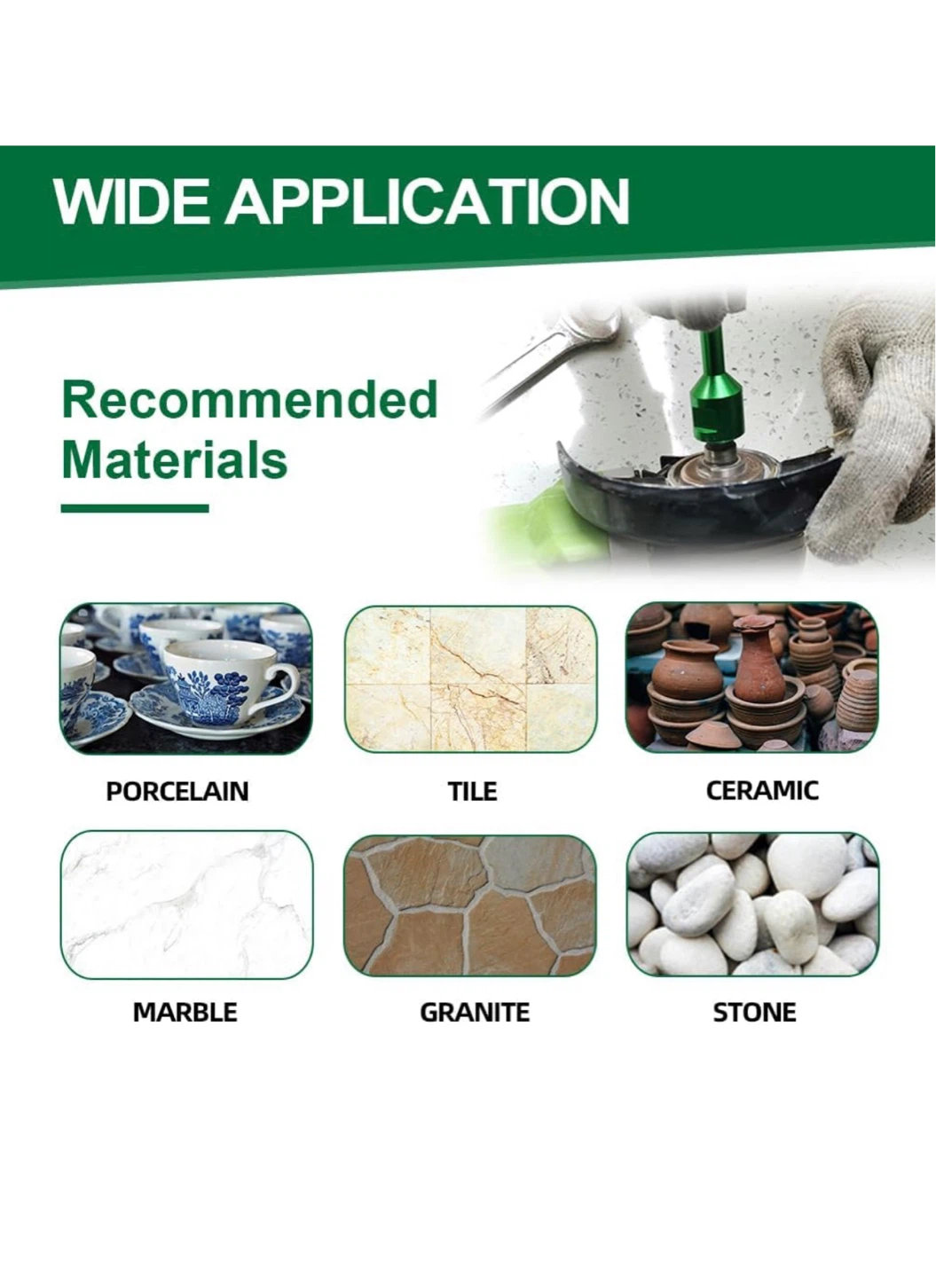 KURSTOL Diamond Core Drill Bit Set with Case - photo 4