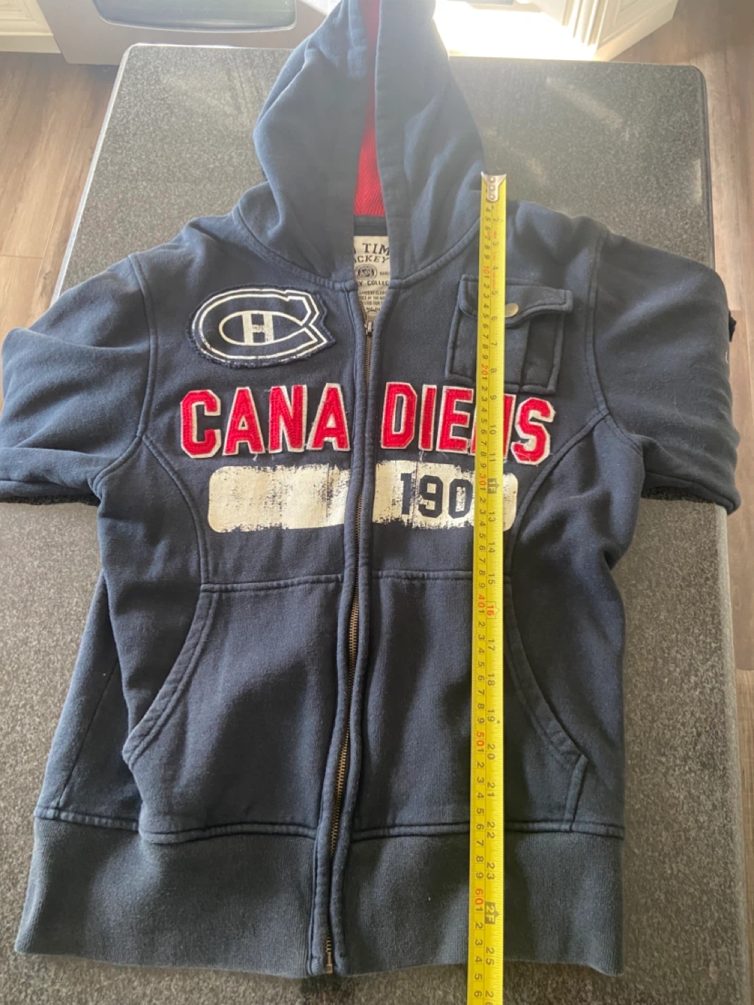 Montreal CanadiensZip-Up Hoodie - Size S - photo 2