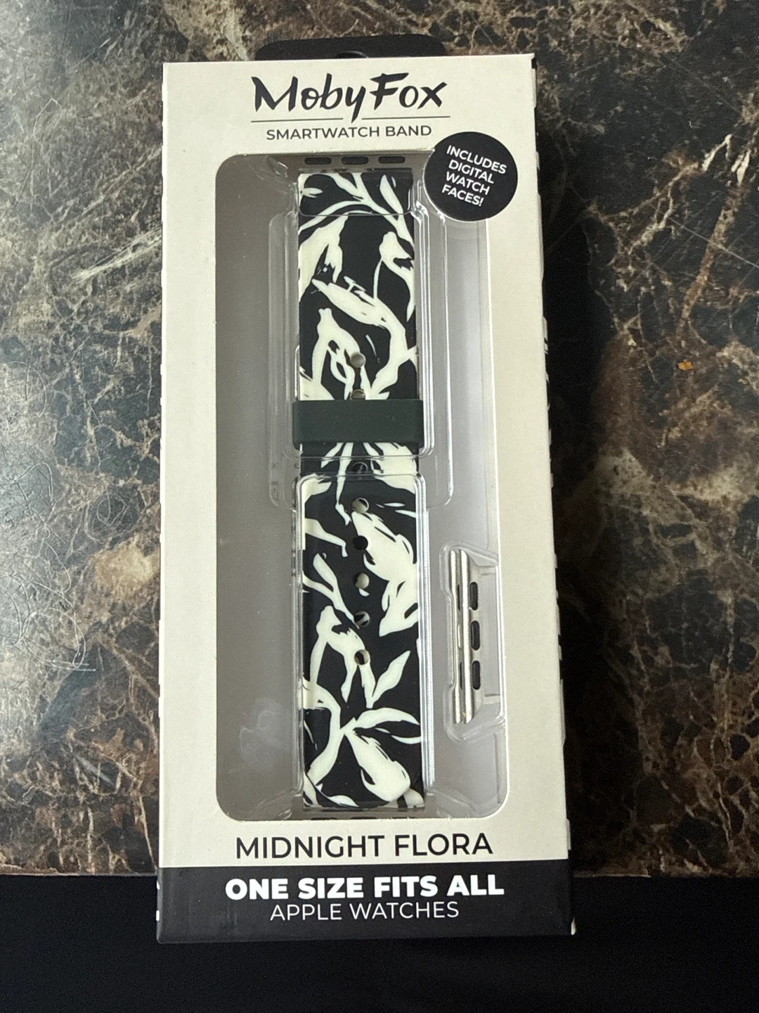 MobyFox Smartwatch Band for Apple Watch - Midnight Flora