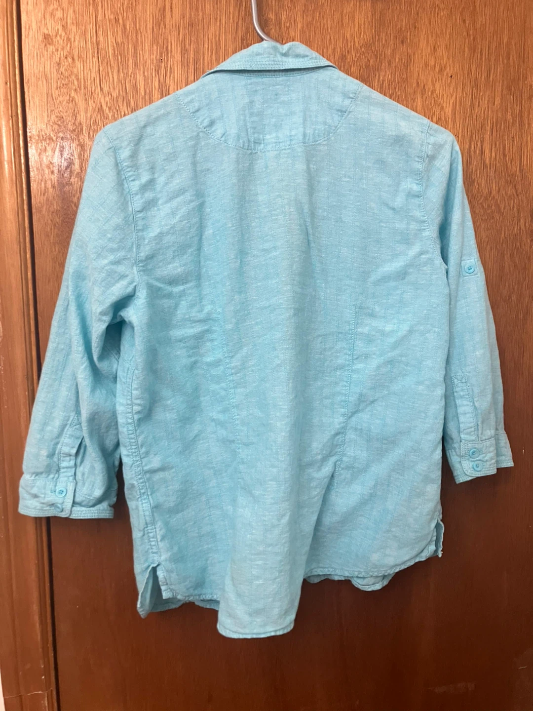 Northern Reflections Linen Blend Shirt - Blue - S/P - photo 2