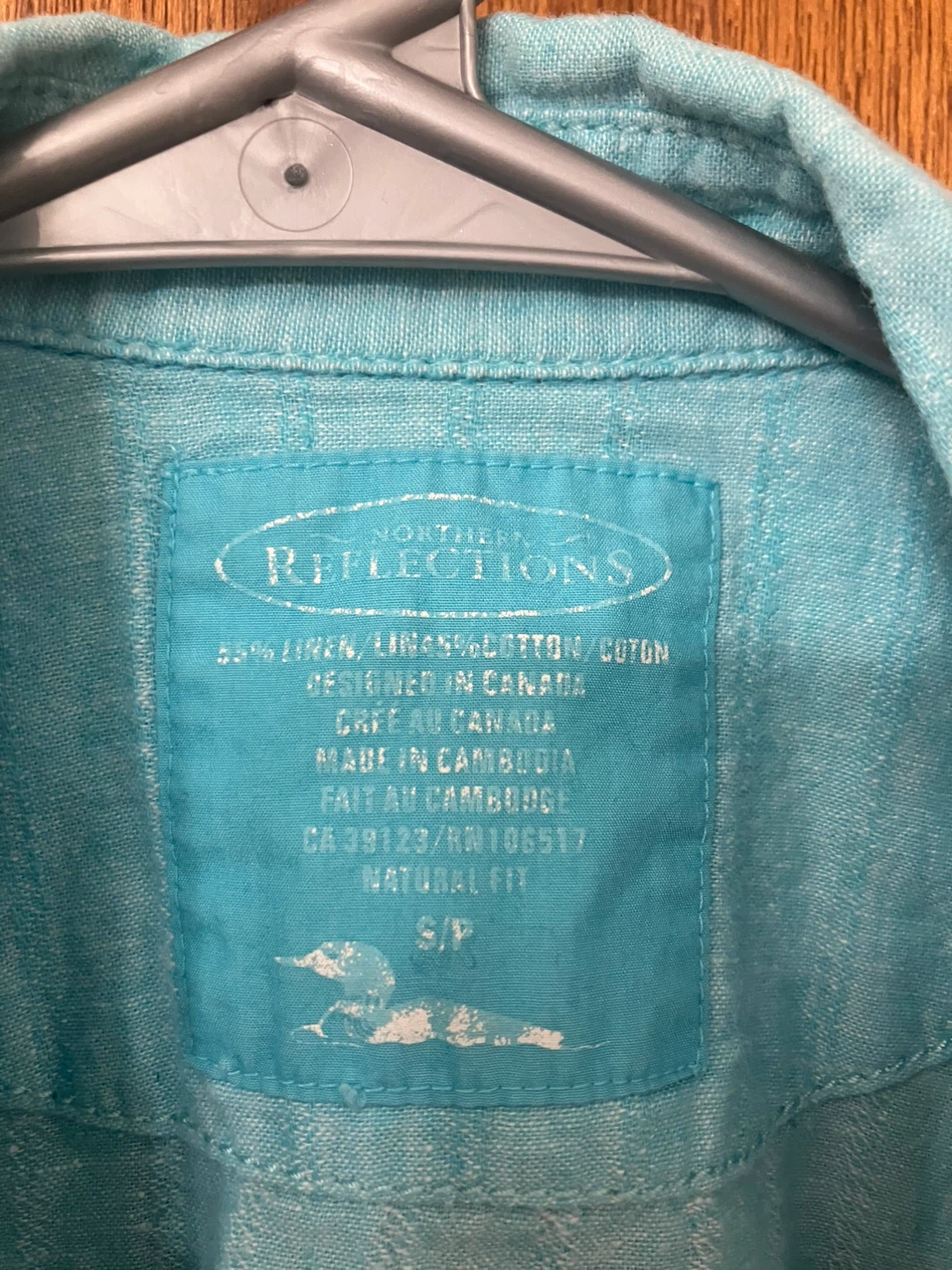 Northern Reflections Linen Blend Shirt - Blue - S/P - photo 3