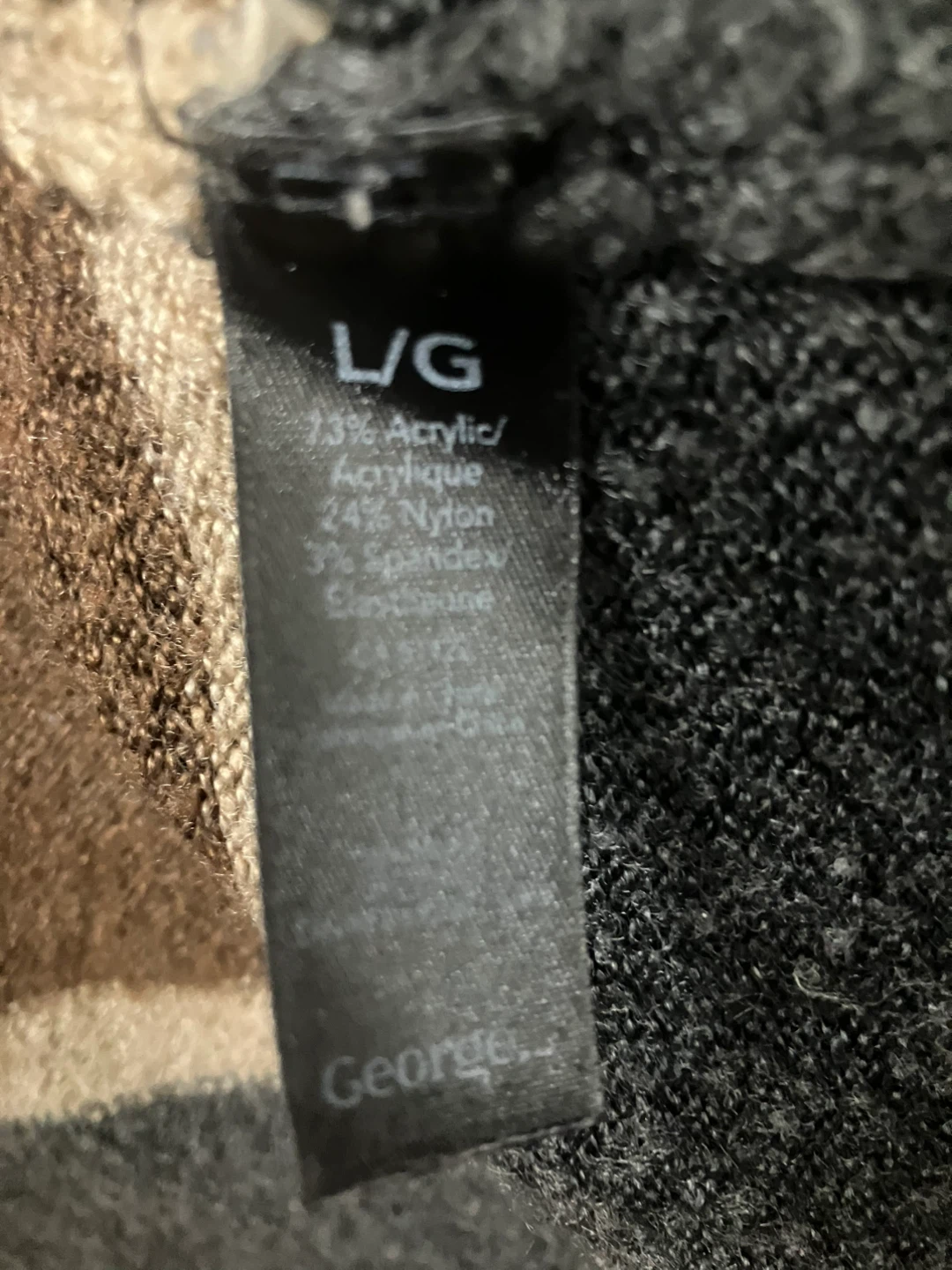 George Colour Block Mock Neck Sweater - Large - photo 4