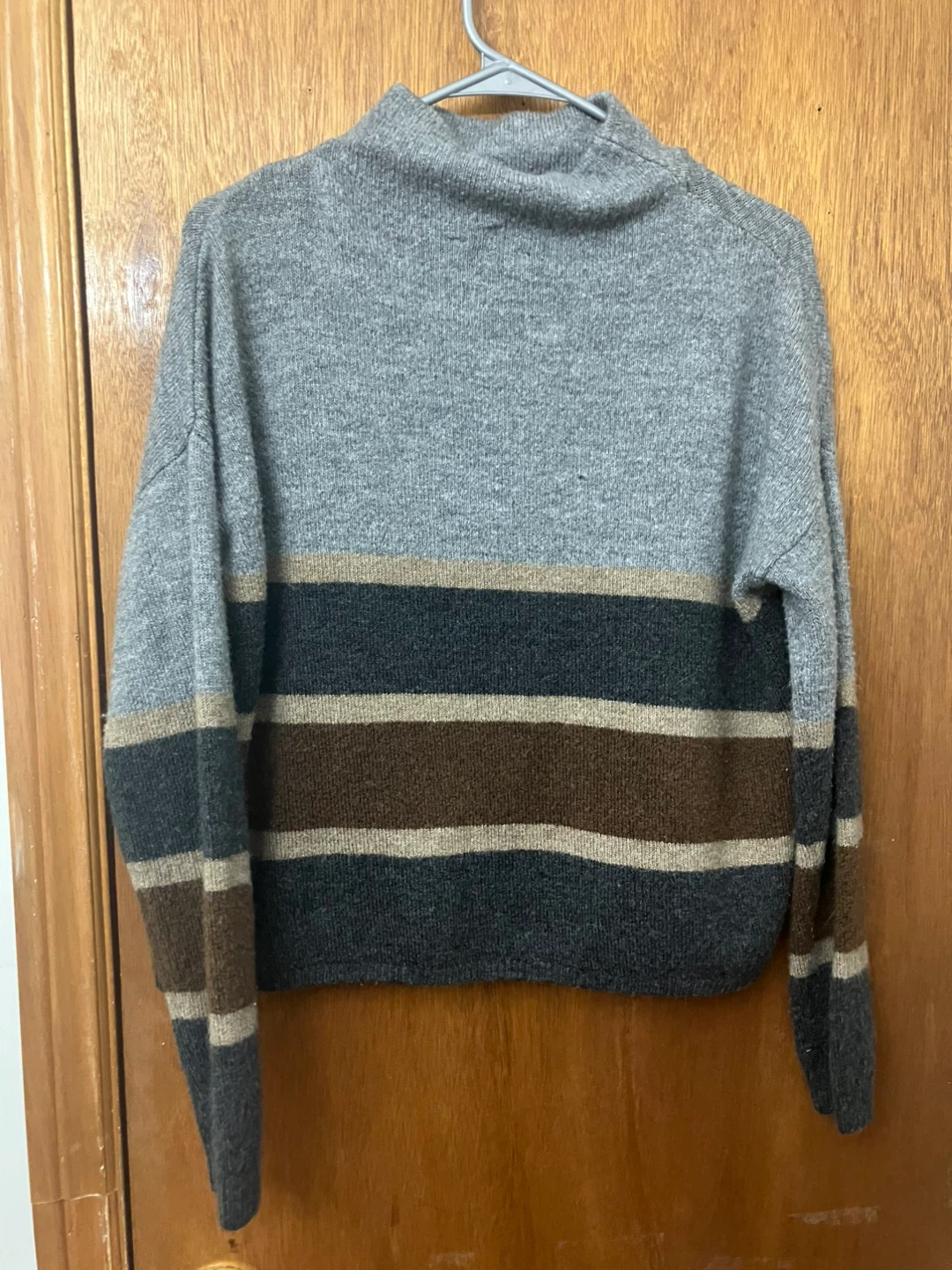 George Colour Block Mock Neck Sweater - Large - photo 2