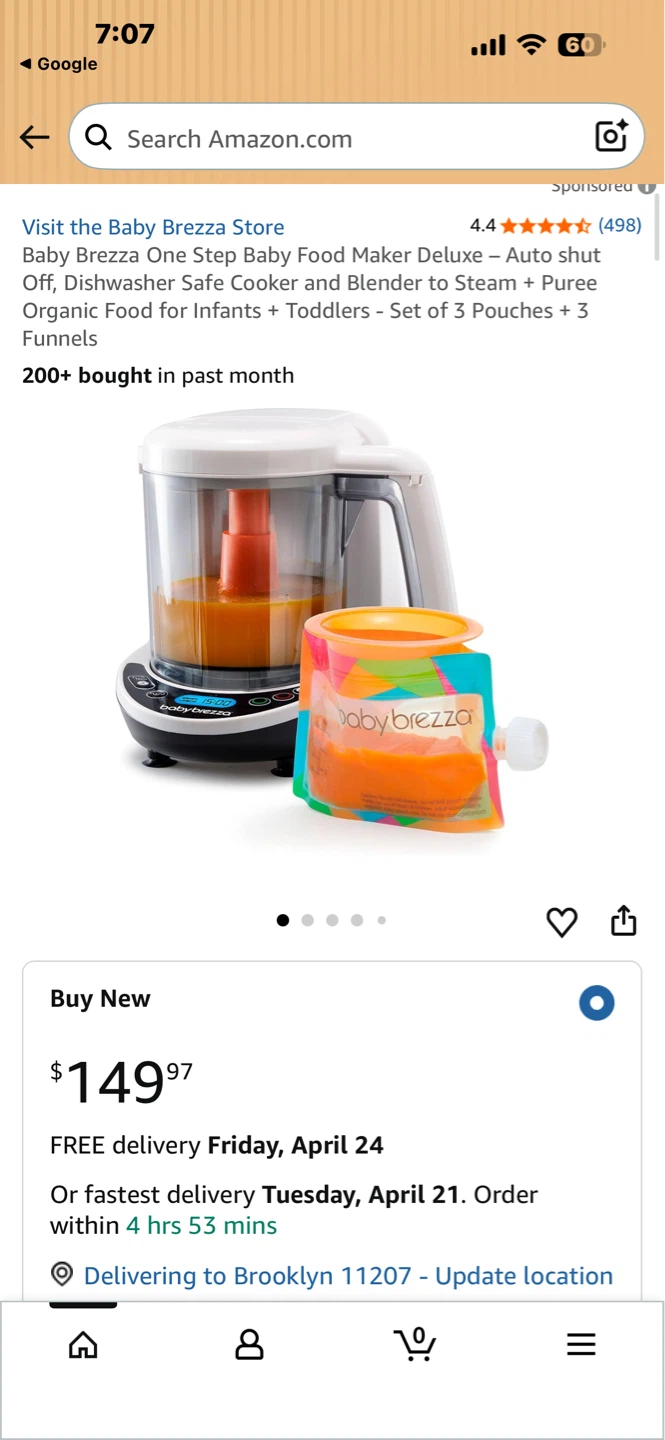 Baby Brezza One Step Food Maker Deluxe - photo 3