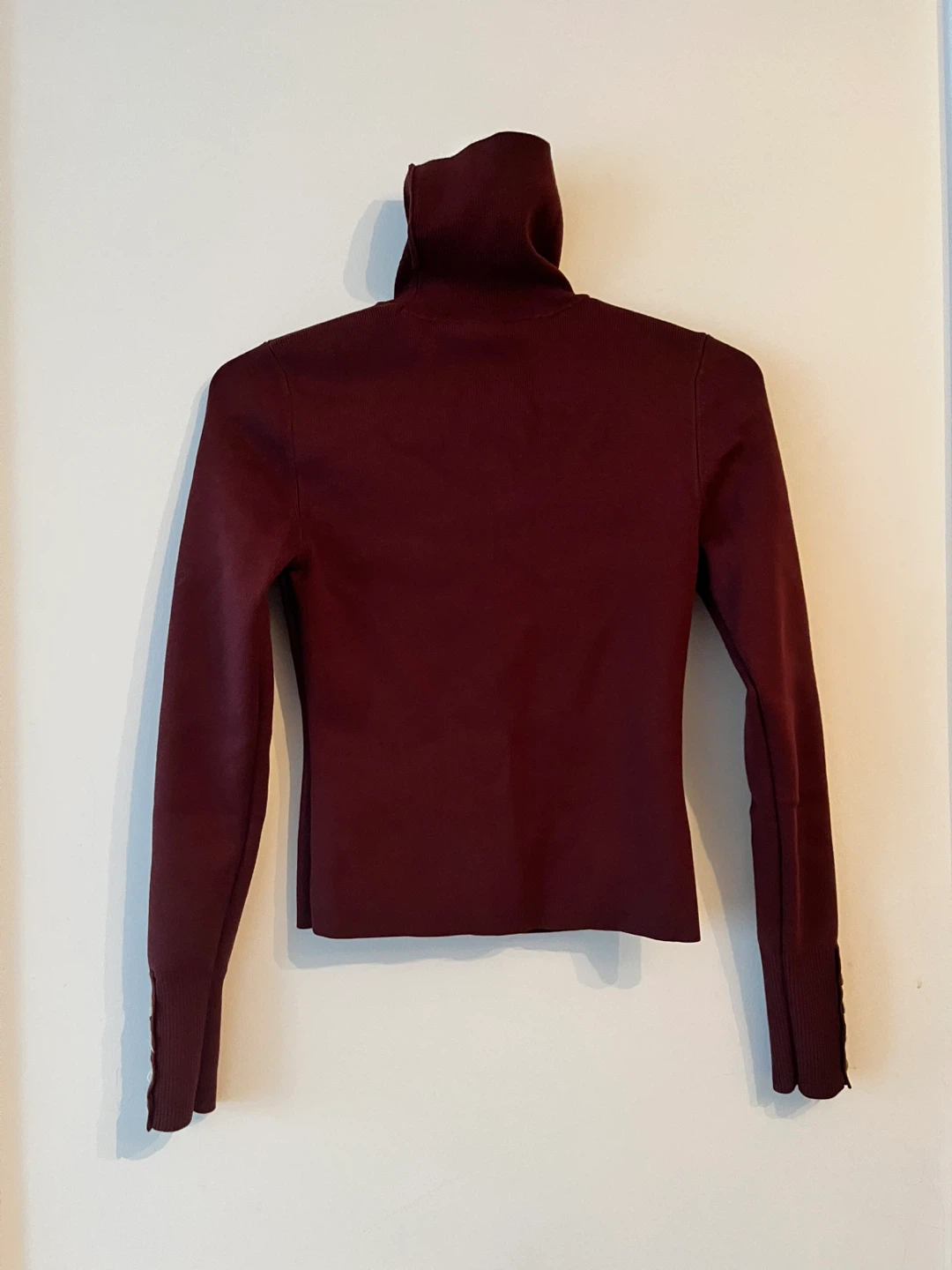 Dynamite Maroon Turtleneck Sweater (Final Sale)