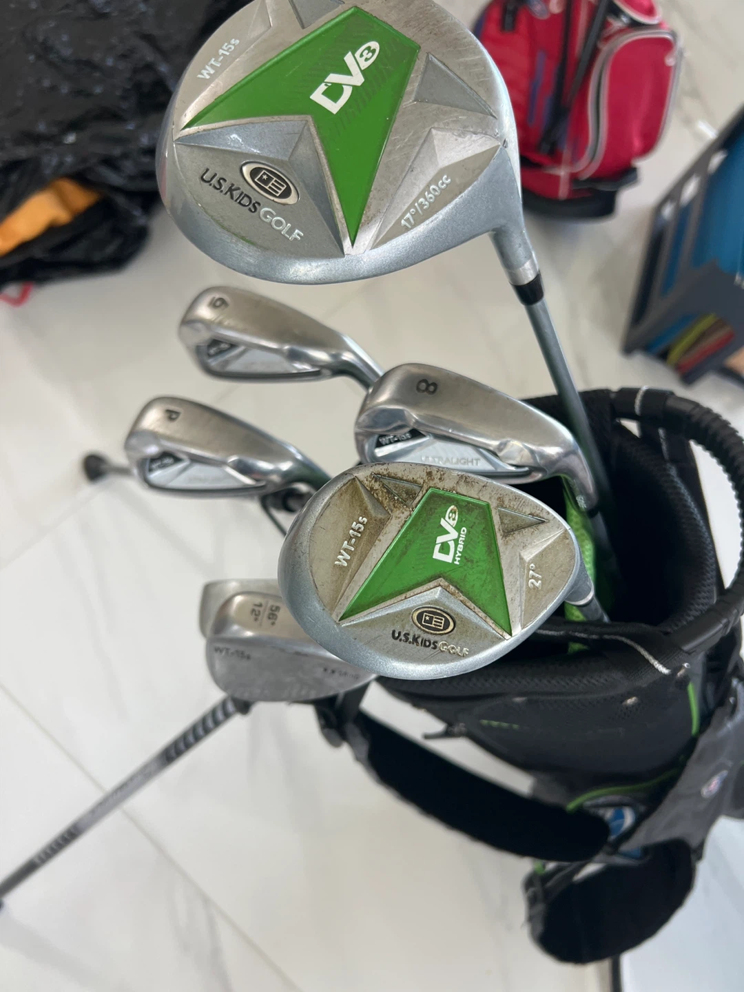 US Kids Golf DV3 Junior Golf Club Set with Bag - photo 2
