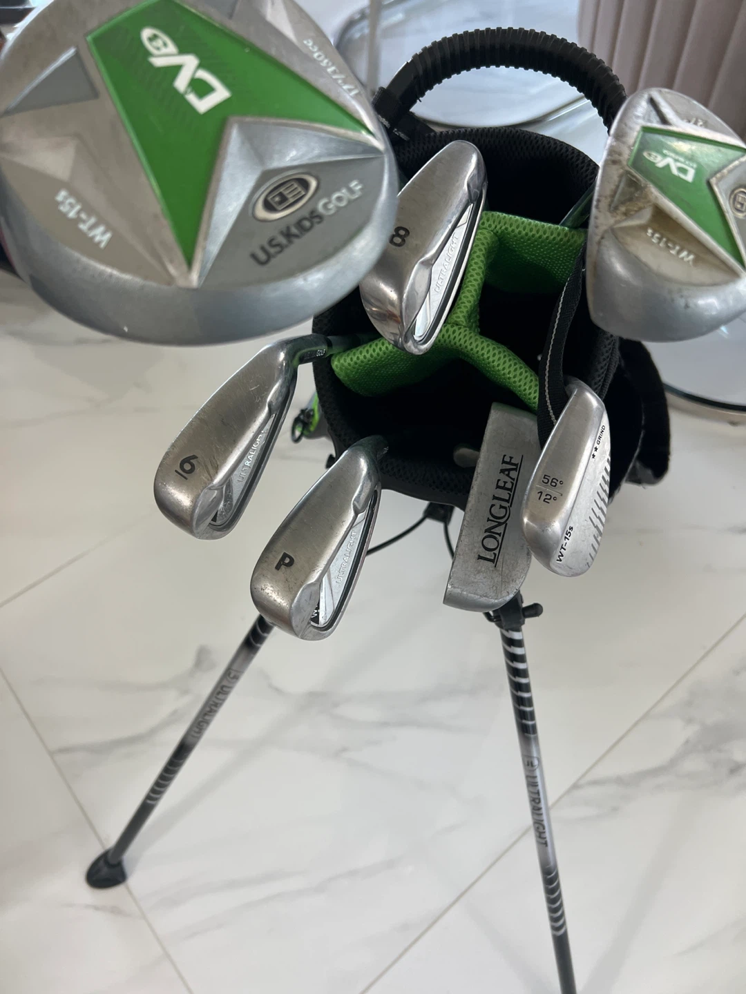 US Kids Golf DV3 Junior Golf Club Set with Bag
