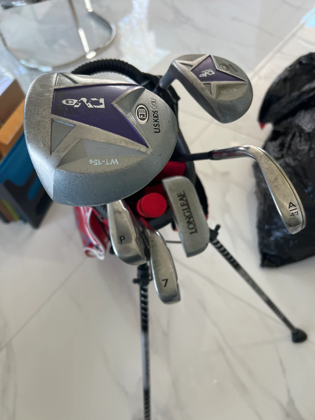 U.S. Kids Golf DV3 Junior Golf Club Set with Bag