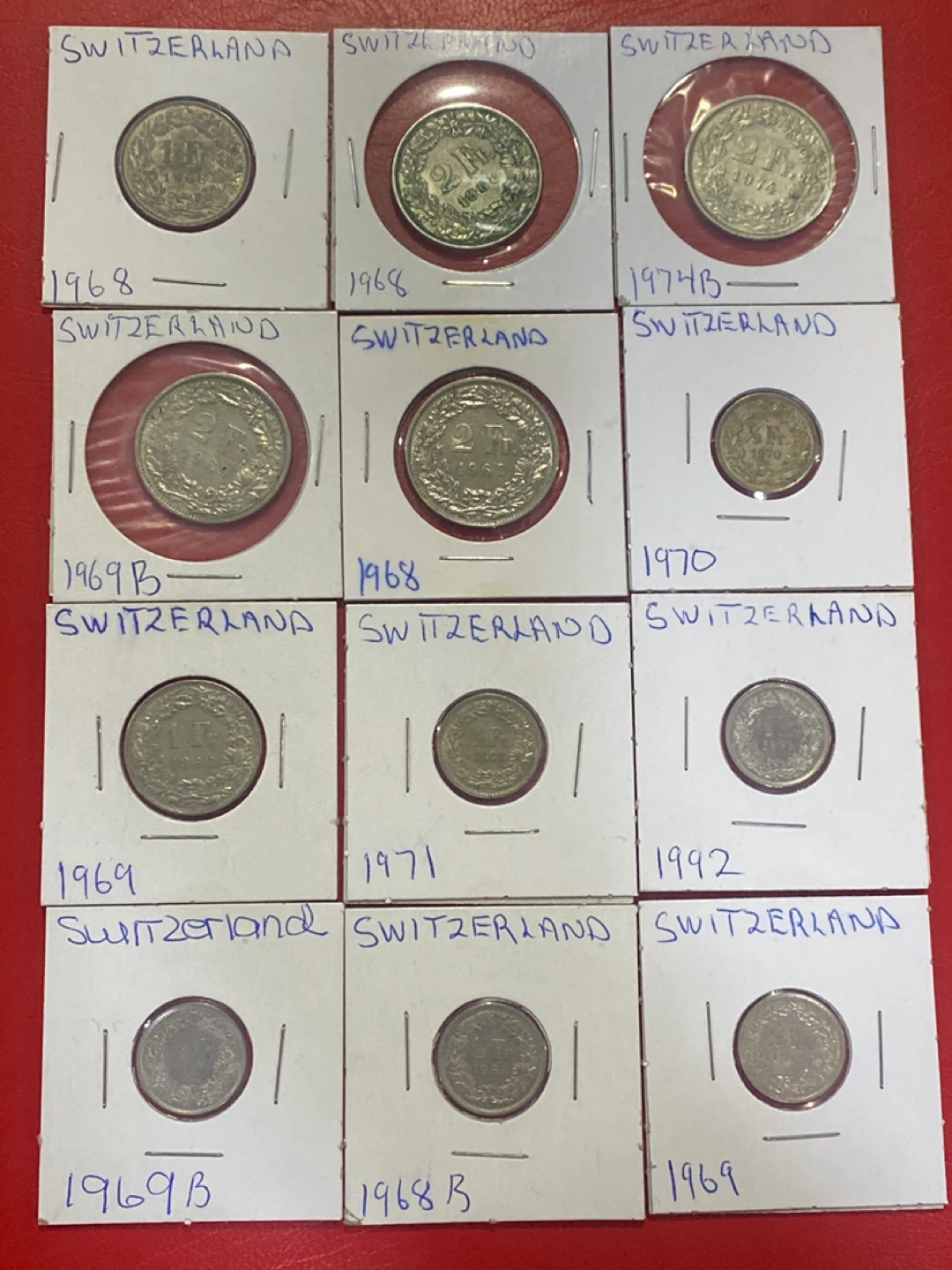 Collection of Swiss Coins