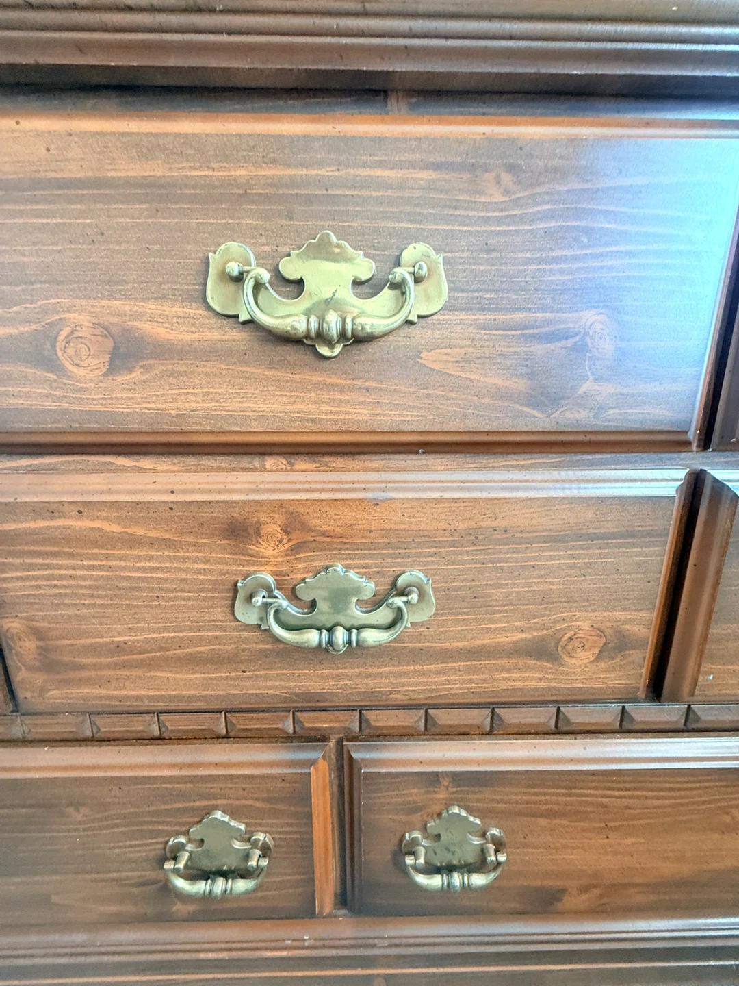 Wooden Dresser with 8 Drawers - photo 2