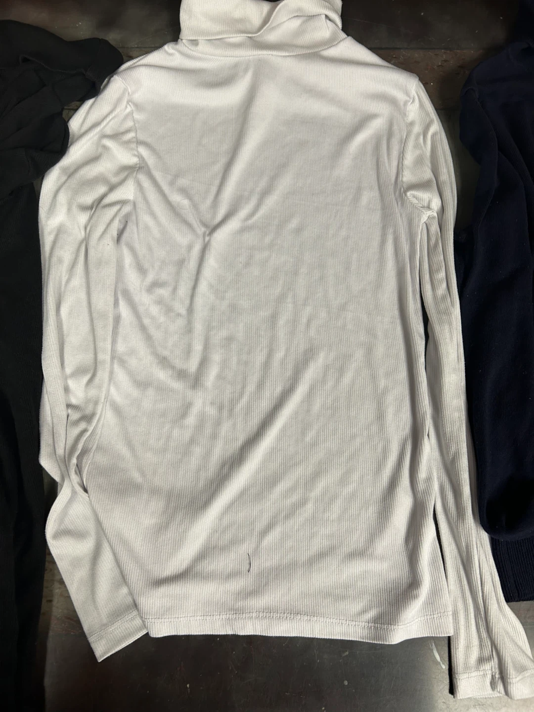 Four Turtlenecks - Black, White, Navy, Grey - photo 4
