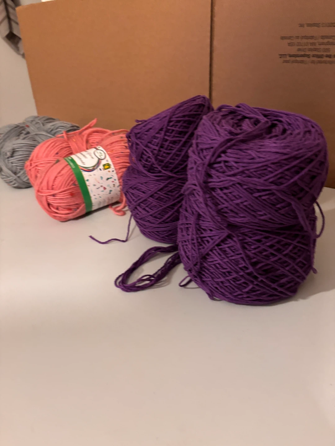 Yarn Lot: cotton and acrylic - photo 2