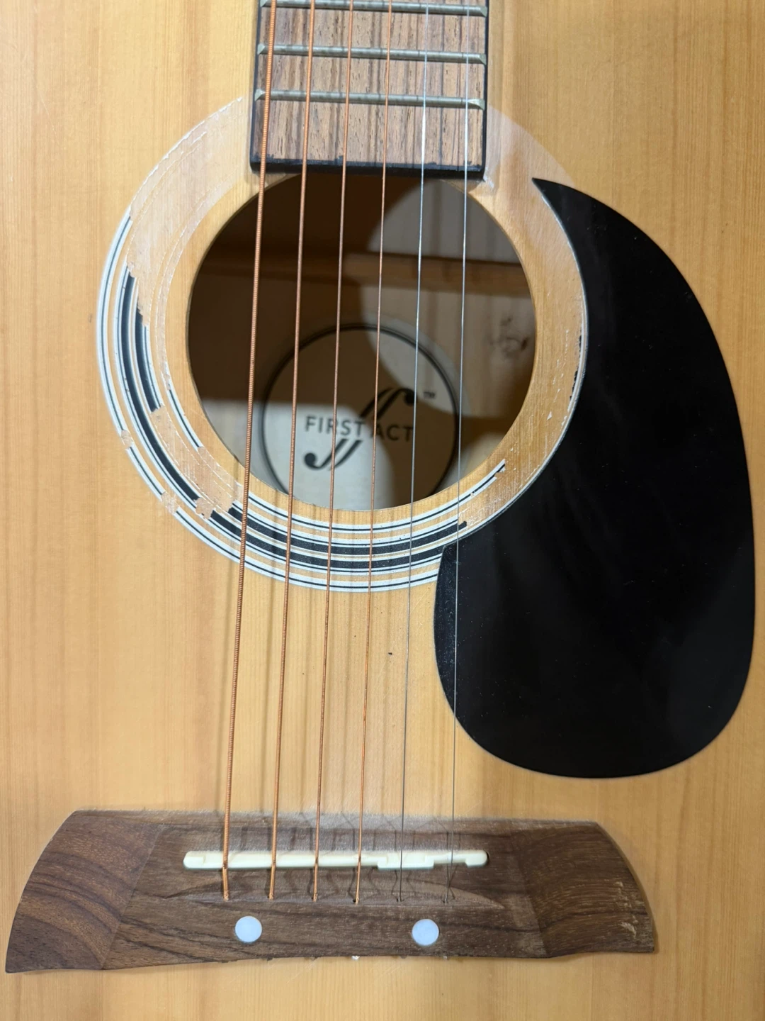 First Act Acoustic Guitar - photo 3