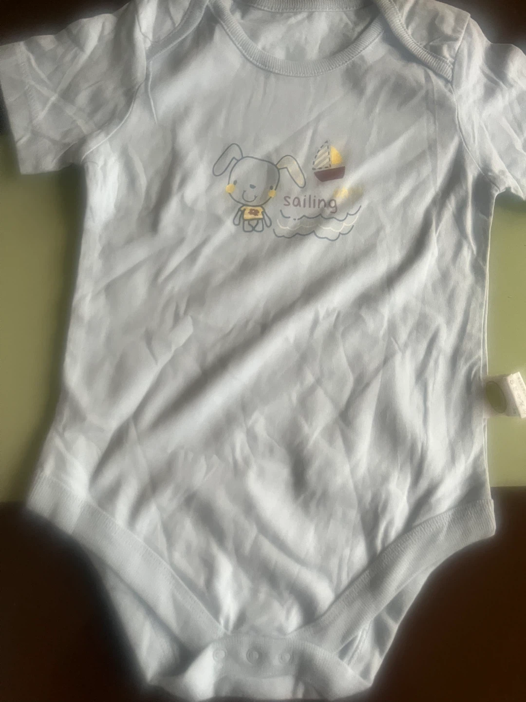 Baby Boys' Light Blue "Sailing" Bodysuit - photo 3