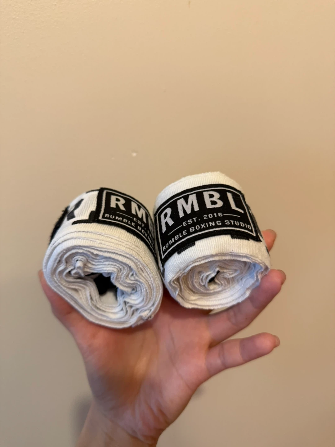 Rumble Boxing Studio Hand Wraps