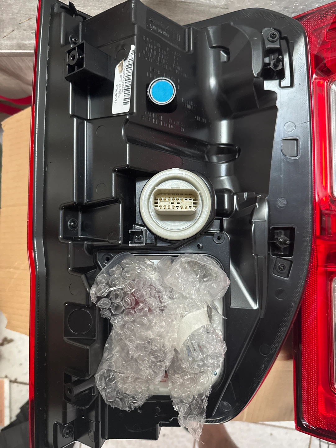 Pair of Red LED Tail Lights for Ford F-150 2015-2020 - photo 3