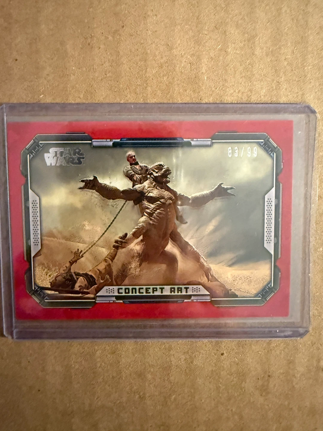 Star Wars The Book of Boba Fett Concept Art Trading Card 83/99
