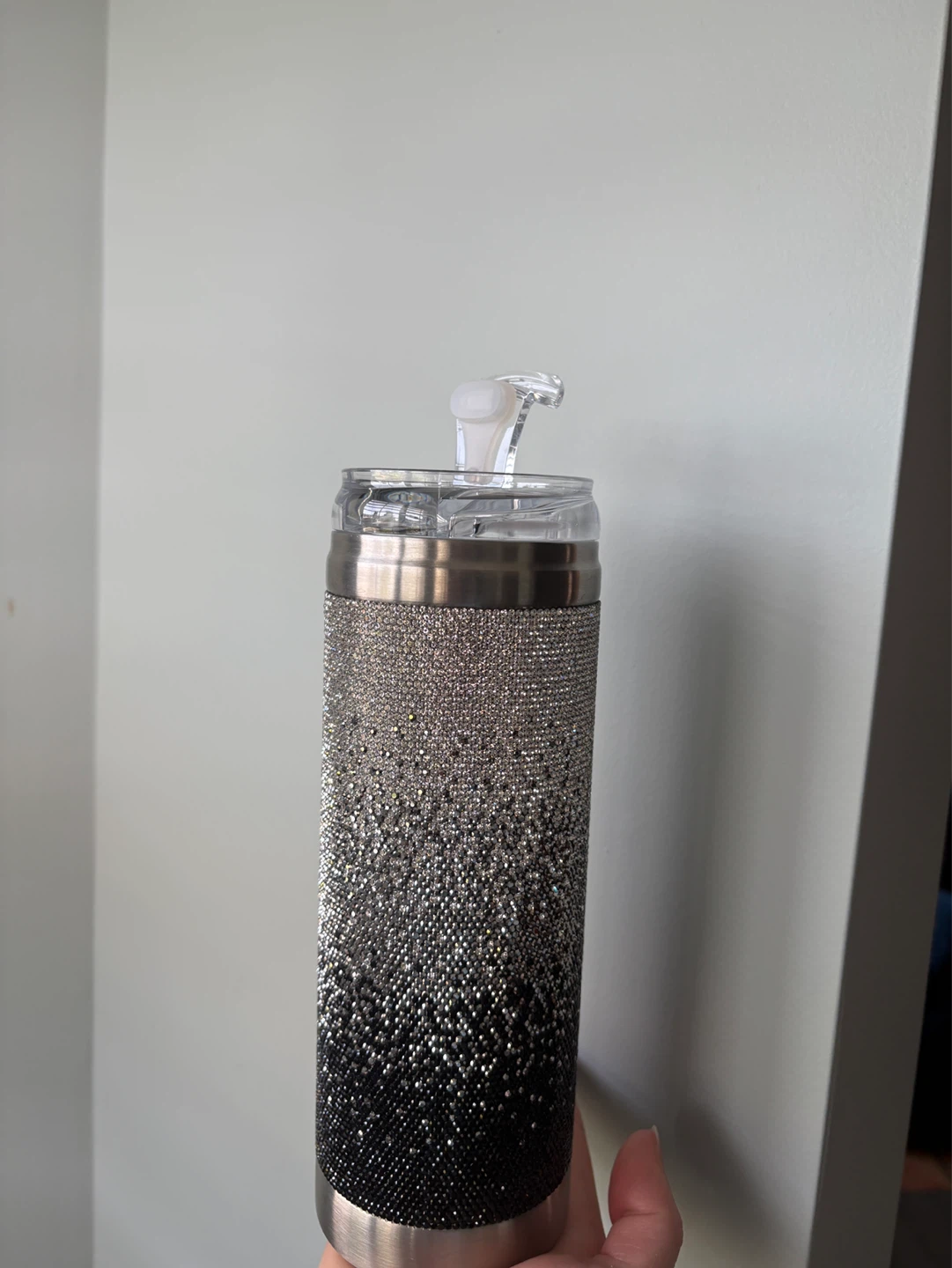 La Creme de Cocoa Crystal Tumbler with Heart Charm - photo 3