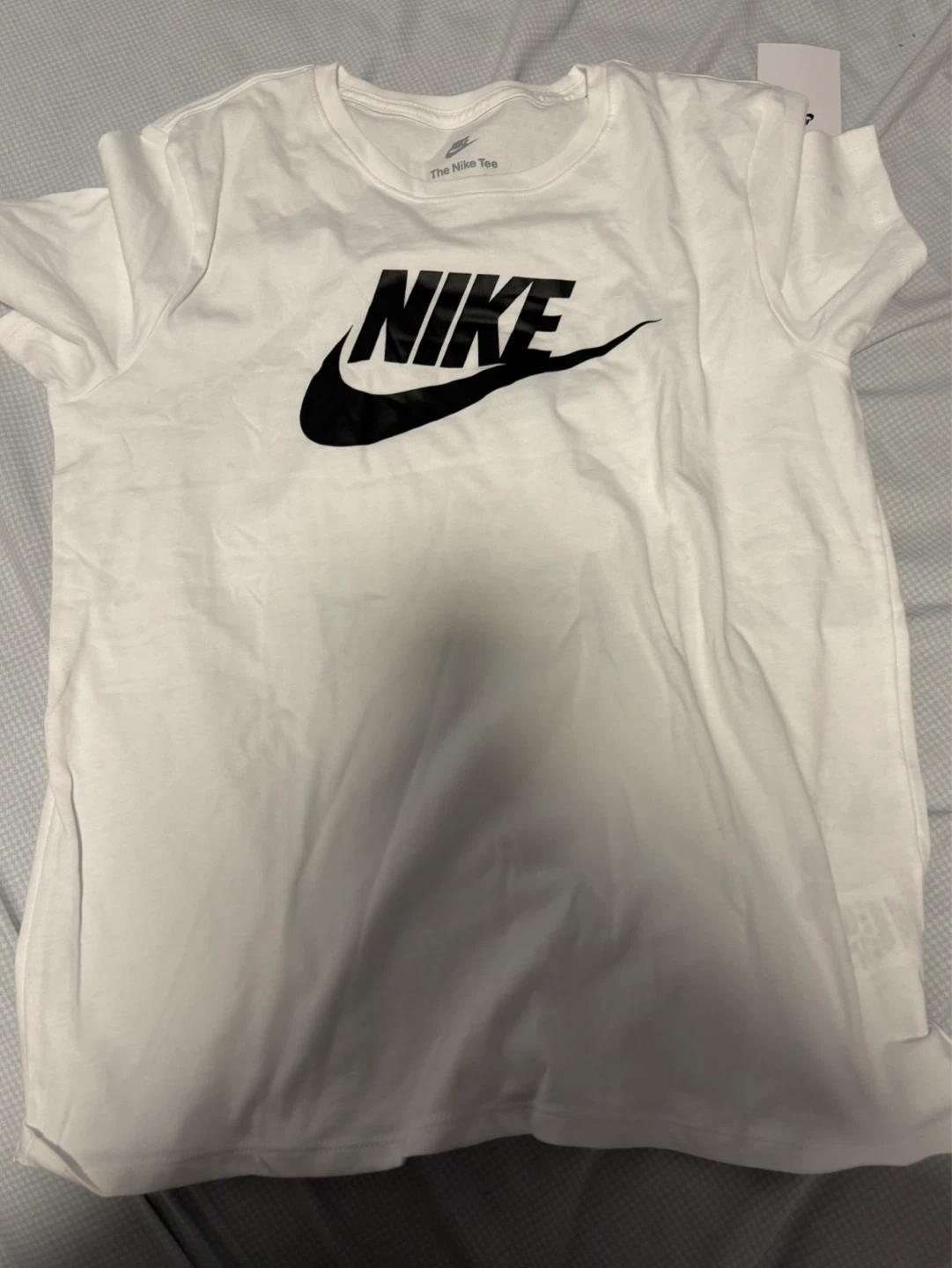Nike Women's White Medium Logo Tee - photo 3